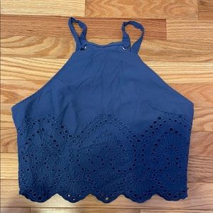 Abercrombie and Fitch detailed crop top